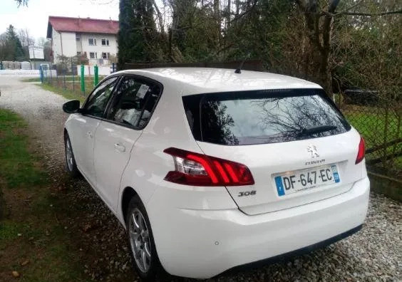 Peugeot 308 cena 20900 przebieg: 140000, rok produkcji 2014 z Ostrołęka małe 16